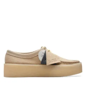 Clarks Womens Wallabee Cup Beige Shoes (NWT)