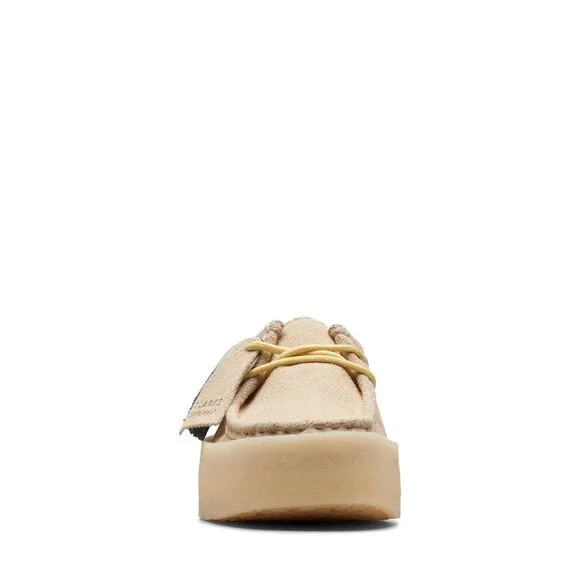Clarks Womens Wallabee Cup Beige Shoes (NWT)