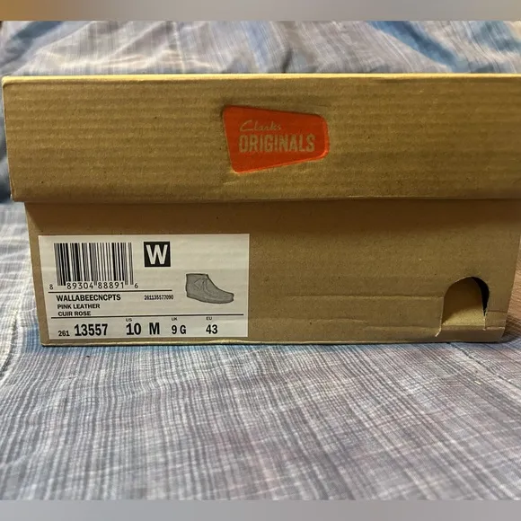 Clark's X concepts Peach Wallabees