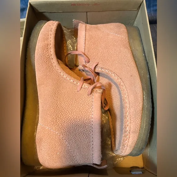 Clark's X concepts Peach Wallabees