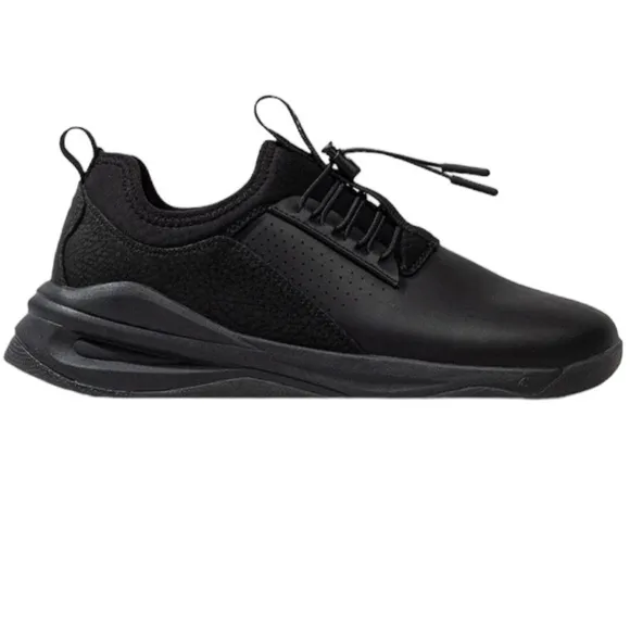 CLOVE All Black Sneaker Blue Bottom  NWOB Woman’s 5.5