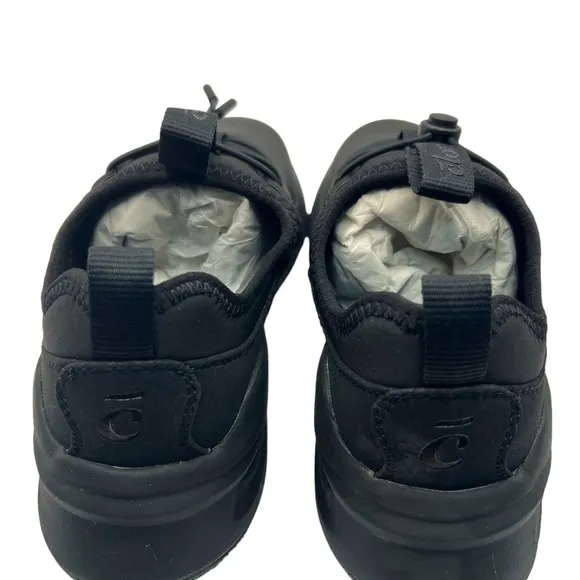 CLOVE All Black Sneaker Blue Bottom  NWOB Woman’s 5.5