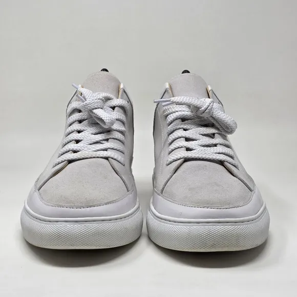 CMR CHAMARIPA Height Increasing Shoes Men's Casual Suede White Size EU 43 US 11