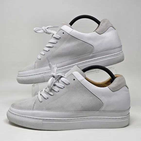 CMR CHAMARIPA Height Increasing Shoes Men's Casual Suede White Size EU 43 US 11