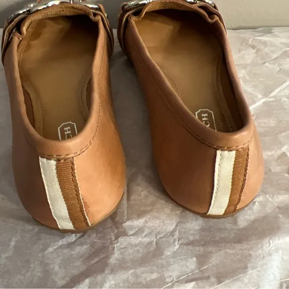 Coach FLAT SHOES PAMILLA STYLE Sz6 Brown