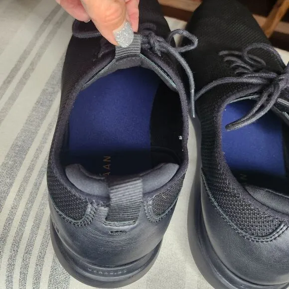 Cole Haan Grand Plus Essex Distance Knit Oxford Black Men's‎ Shoes Size 12 M