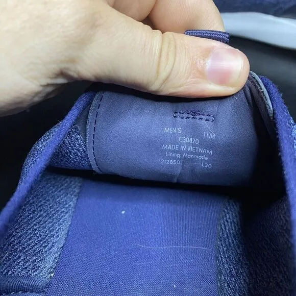Cole Haan Grand Plus Essex Men's 11 Distance C30820 Blue Oxford Dress Shoes