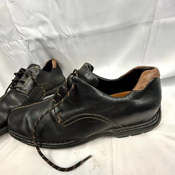Cole Haan Men Shoes size 10.5 Black Lace up Leather 161C04073C12