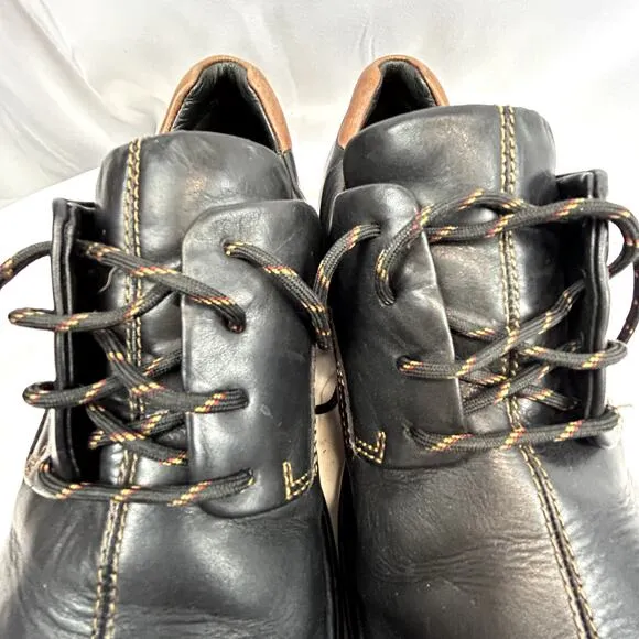 Cole Haan Men Shoes size 10.5 Black Lace up Leather 161C04073C12