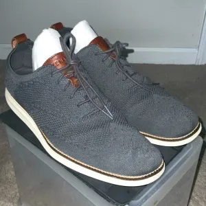COLE HAAN Men’s OriginalGrand Wingtip Oxford Magnet Stitchlite-Ivory, Size 13