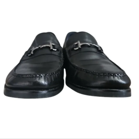 Cole Haan Pinch Sandford Bit Leather Slip On Loafer Black Sz 11 M Old Money