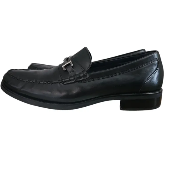 Cole Haan Pinch Sandford Bit Leather Slip On Loafer Black Sz 11 M Old Money