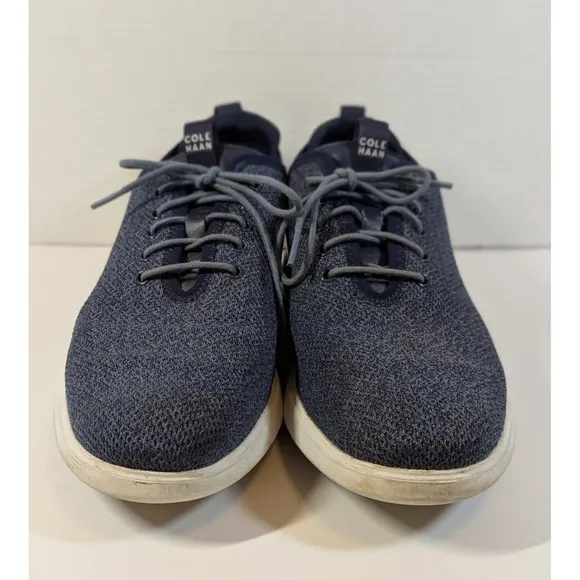 Cole Haan Shoes Mens Size 11 M Grand Plus Essex Distance Knit Oxford Blue C30820
