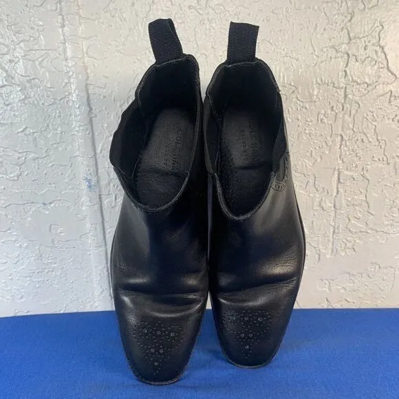 Cole Haan Chelsea Boots Mens Size 9.5 M Warren Black‎ Leather Shoes C20091