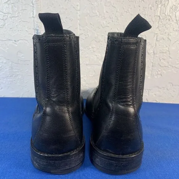 Cole Haan Chelsea Boots Mens Size 9.5 M Warren Black‎ Leather Shoes C20091