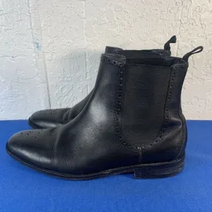 Cole Haan Chelsea Boots Mens Size 9.5 M Warren Black‎ Leather Shoes C20091