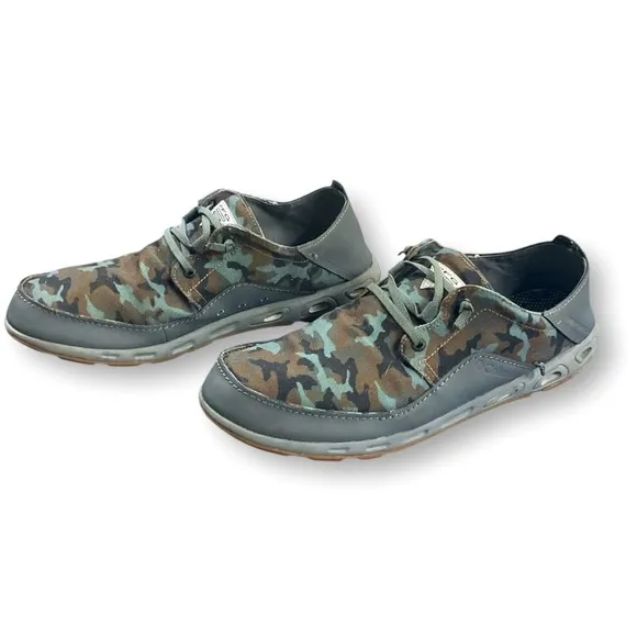 Columbia Bahama Vent Relaxed PFG Oxford Camouflage Water BM2658-227 Men Fish~13