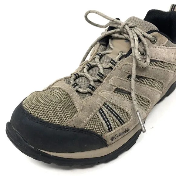 Columbia North Plains Drifter Hiking Shoes Mens 9 Waterproof Techlite Omnigrip