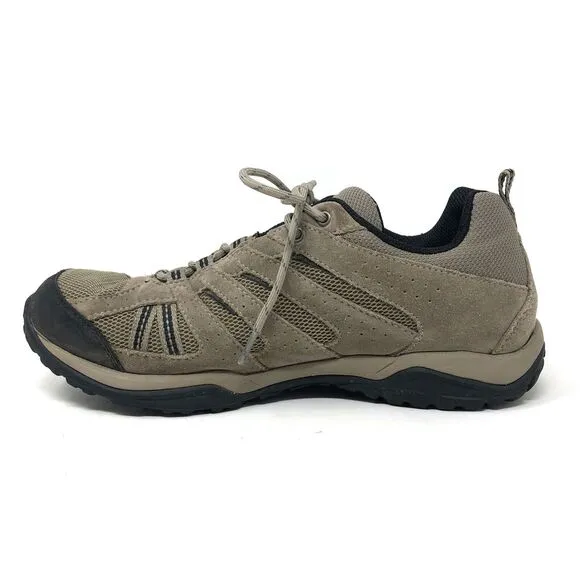 Columbia North Plains Drifter Hiking Shoes Mens 9 Waterproof Techlite Omnigrip