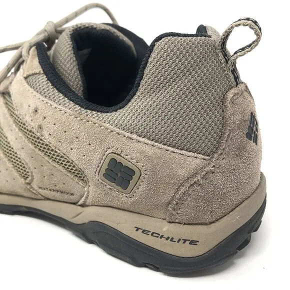 Columbia North Plains Drifter Hiking Shoes Mens 9 Waterproof Techlite Omnigrip