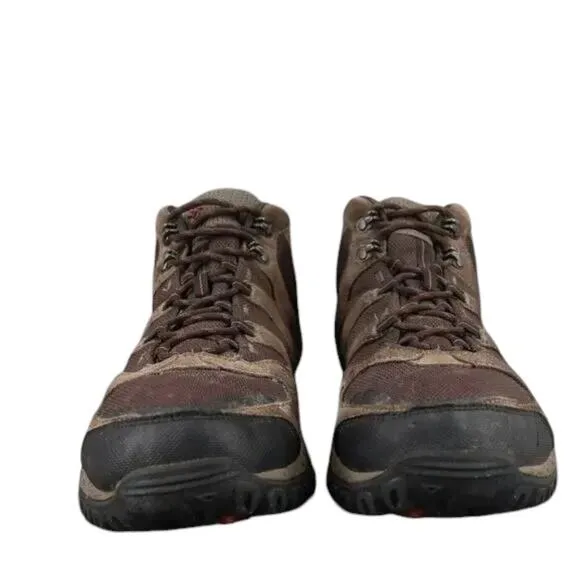 Columbia Shoes Mens 10 Hiking Boots PeakFreak Xcrsn Waterproof Outdoor Mid Brown
