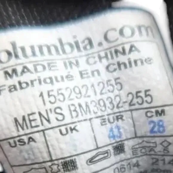 Columbia Shoes Mens 10 Hiking Boots PeakFreak Xcrsn Waterproof Outdoor Mid Brown