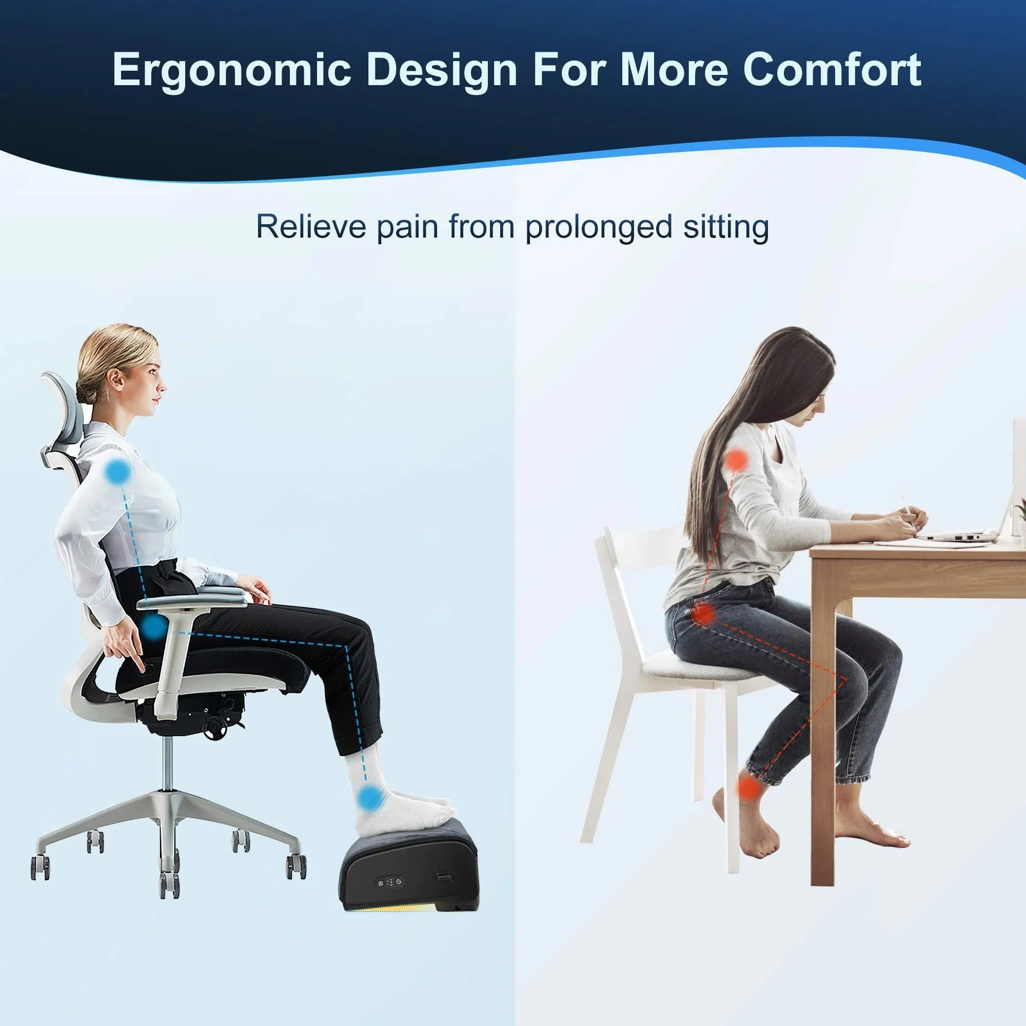 Comfier Electric Heated Foot Warmer