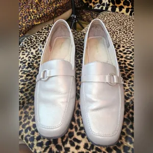 COMFORTABLE LEATHER FLAT SHOES SIZE 12