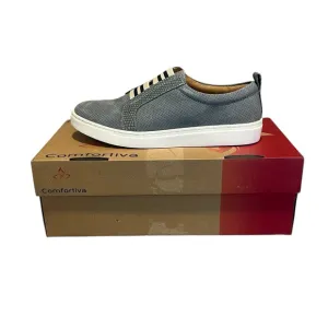 Comfortiva Tacey Shoes Women's Size 9 M Slate Gray Low Top Sneaker CT0035318 NEW