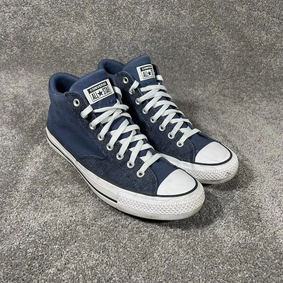 Converse All Star Chuck Taylor Malden Street Mid High Shoes Blue Men’s Size 12