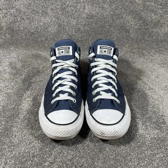 Converse All Star Chuck Taylor Malden Street Mid High Shoes Blue Men’s Size 12