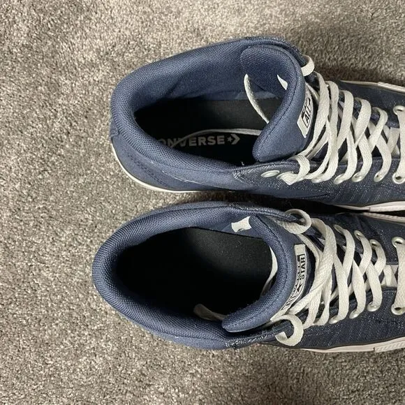 Converse All Star Chuck Taylor Malden Street Mid High Shoes Blue Men’s Size 12