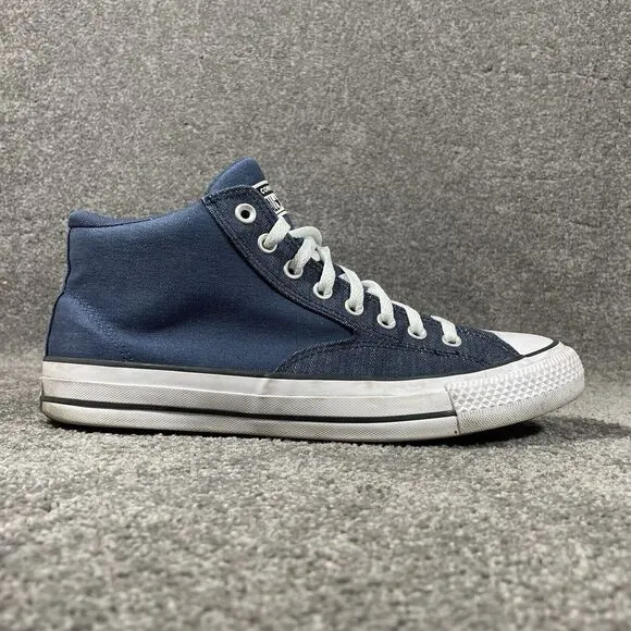 Converse All Star Chuck Taylor Malden Street Mid High Shoes Blue Men’s Size 12