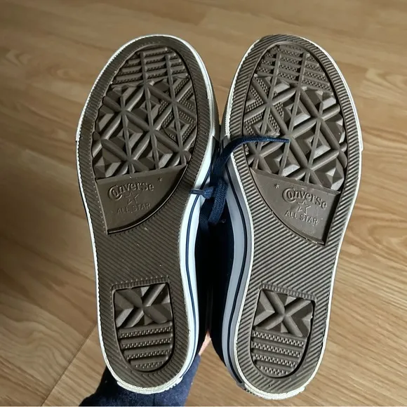 Converse All Star Lux Blue Hidden Wedge Shoes Women’s 8