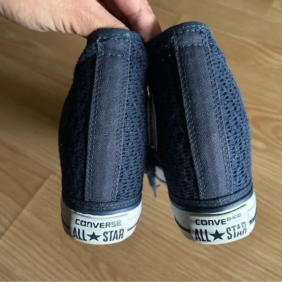 Converse All Star Lux Blue Hidden Wedge Shoes Women’s 8