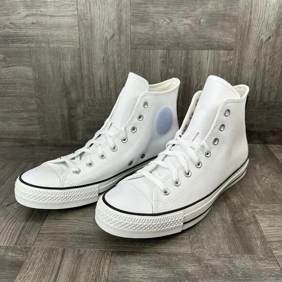 Converse All Star Men's size 11.5 Leather Hightop Shoes