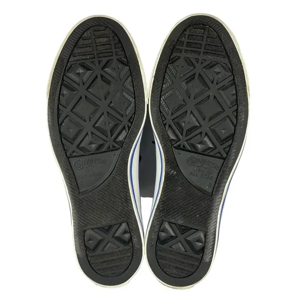 Converse All Star Ox Low Top Gray Sneakers‎ Sz M8 W10