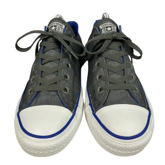 Converse All Star Ox Low Top Gray Sneakers‎ Sz M8 W10