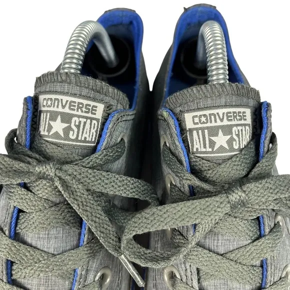 Converse All Star Ox Low Top Gray Sneakers‎ Sz M8 W10