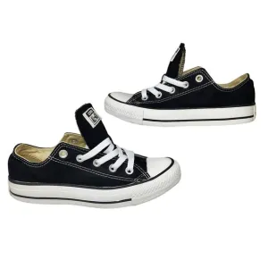 Converse All Star Shoes Womens 6 Black White Classic Low Tops Skater Preppy