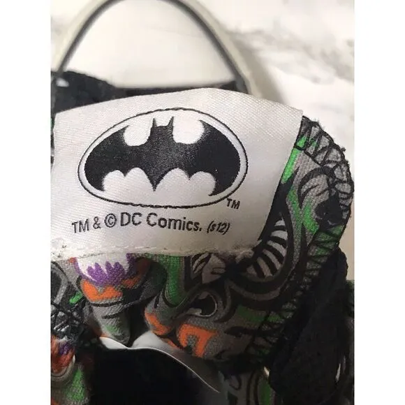 Converse All Star Sneakers Shoes DC Comics Batman &amp; Joker Unisex W 5.5 M 3.5