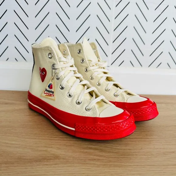 ⭐Converse Chuck All Star 70 High 10.5 Women Shoes Comme des Garcons PLAY A01794C
