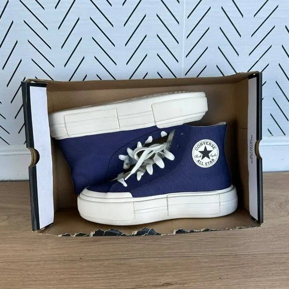 ⭐Converse Chuck Taylor All Star Cruise Size 8 Women Shoes Blue Sneakers A05468C
