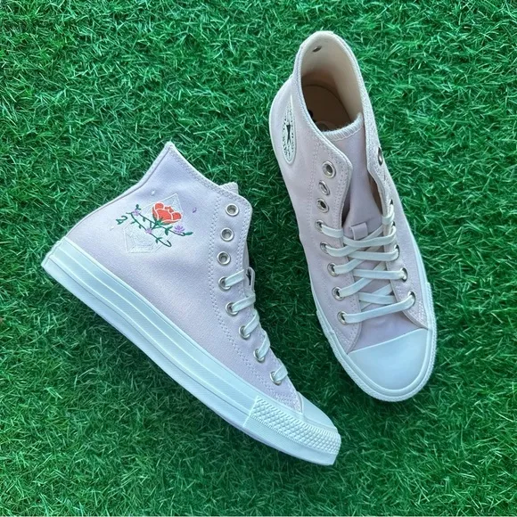 💝Converse Chuck Taylor All Star Ctas Hi Barely Rose Crystal Magic