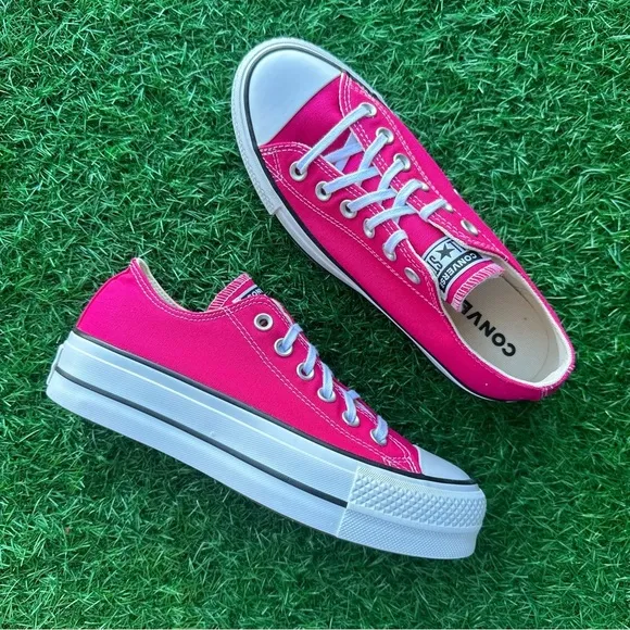 💝Converse Chuck Taylor All Star Ctas Lift Hi Cerise Pink