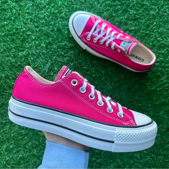 💝Converse Chuck Taylor All Star Ctas Lift Hi Cerise Pink