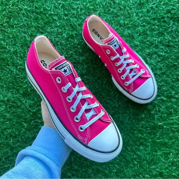 💝Converse Chuck Taylor All Star Ctas Lift Hi Cerise Pink