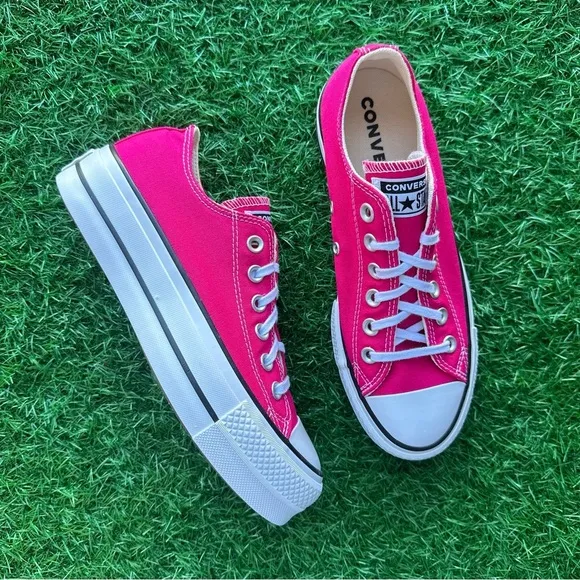 💝Converse Chuck Taylor All Star Ctas Lift Hi Cerise Pink