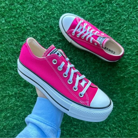 💝Converse Chuck Taylor All Star Ctas Lift Hi Cerise Pink