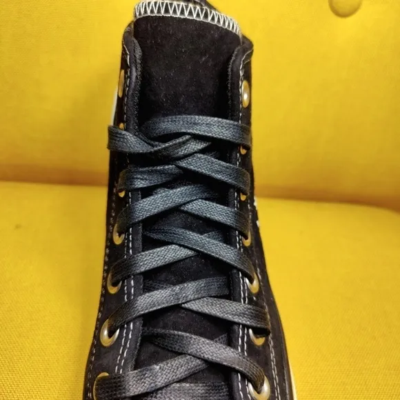 Converse Chuck Taylor All Star Hi Top Oreo Women’s Black Leopard Size 6.5